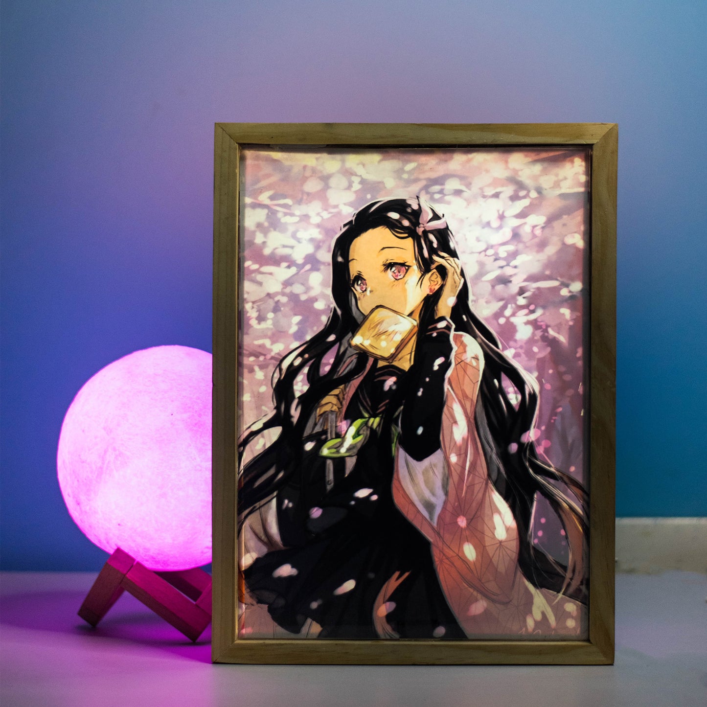 Nezuko Chan Light Art